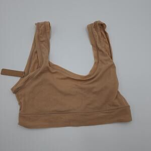 Skims SUMMER MESH  SCOOP BRALETTE in Clay Size 2X